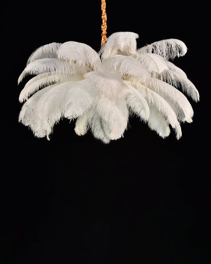 Diff Palm Feather Chandelier-DF2216