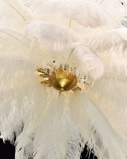 Diff Palm Feather Chandelier-DF2216