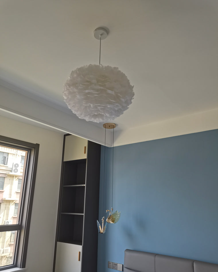 Diff Feather Cloud Pendant Light-DF2217