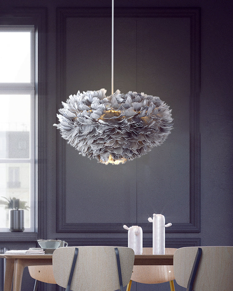 Diff Feather Cloud Pendant Light-DF2217