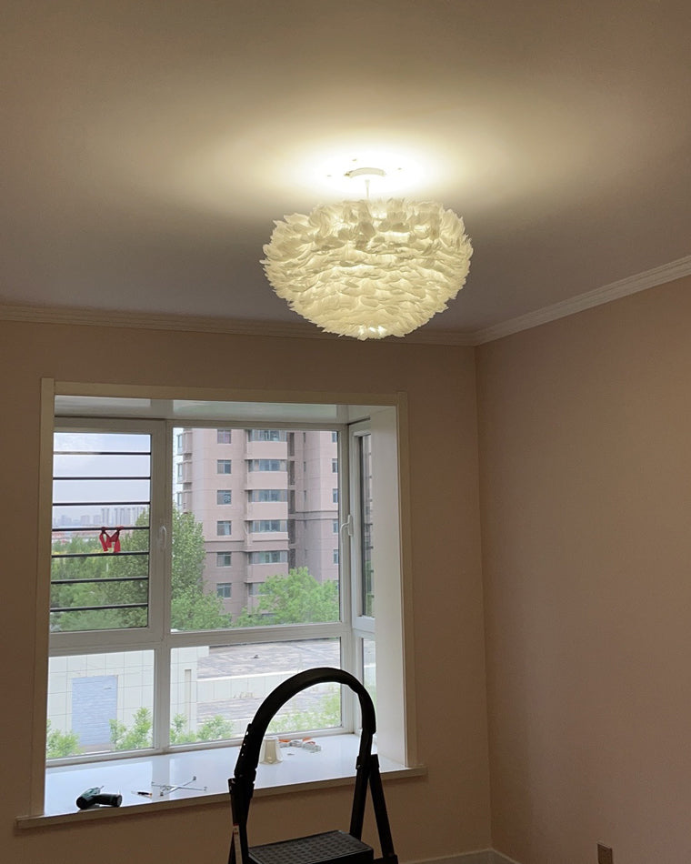 Diff Feather Cloud Pendant Light-DF2217