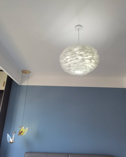 Diff Feather Cloud Pendant Light-DF2217