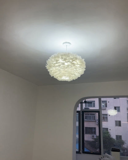 Diff Feather Cloud Pendant Light-DF2217