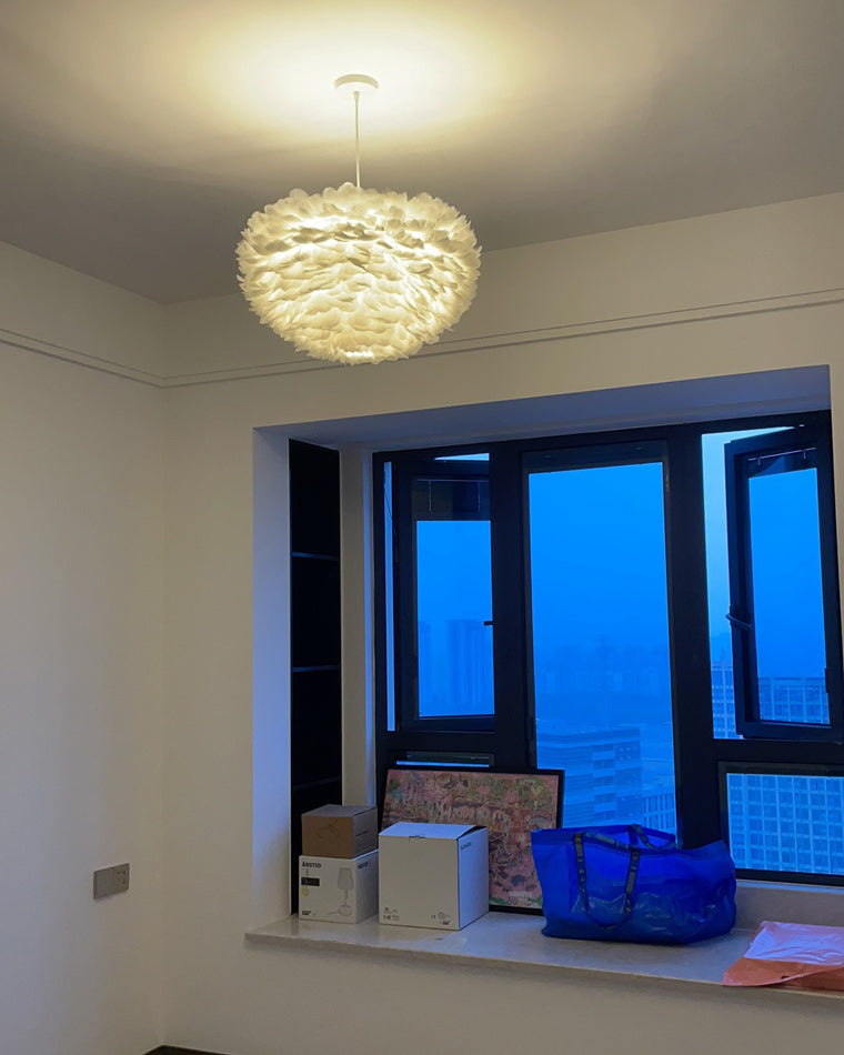 Diff Feather Cloud Pendant Light-DF2217