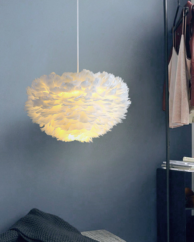 Diff Feather Cloud Pendant Light-DF2217