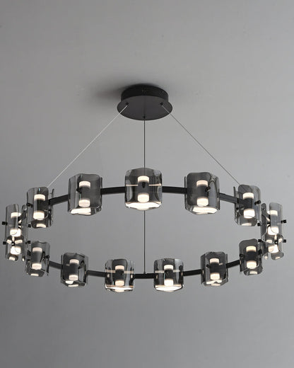 Diff Circular Glass Chandelier-DF2218