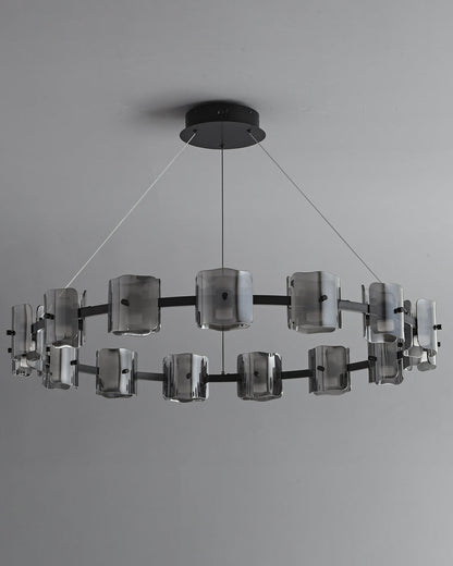 Diff Circular Glass Chandelier-DF2218