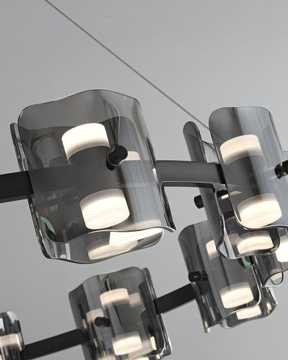 Diff Circular Glass Chandelier-DF2218