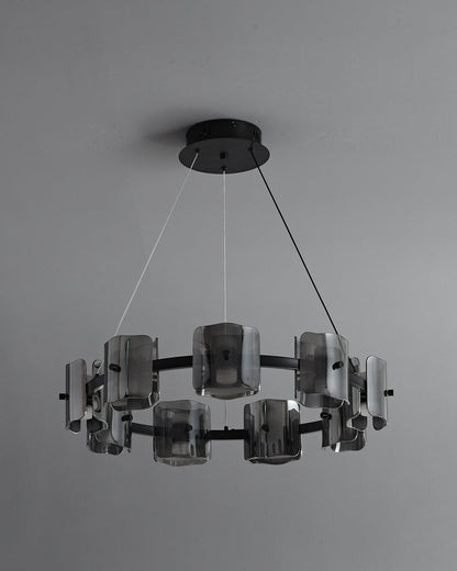 Diff Circular Glass Chandelier-DF2218