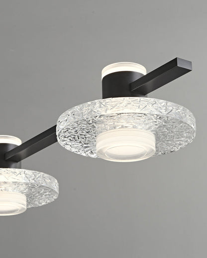 Diff Black Linear Chandelier-DF2222