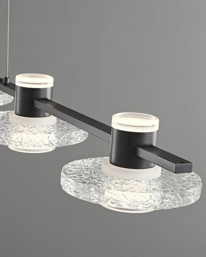 Diff Black Linear Chandelier-DF2222