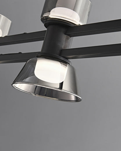 Diff Brass Linear Chandelier-DF2225