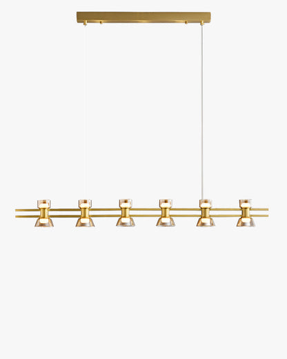 Diff Brass Linear Chandelier-DF2225