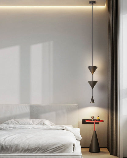 Diff Unique Cone Pendant Light for Bedroom-DF2229