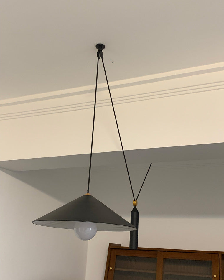 Diff Cone Counterweight Pulley Swag Pendant Lamp-DF2230