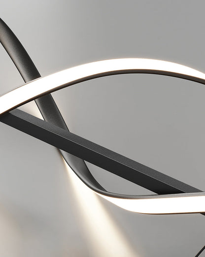 Diff Moon Sculptural Linear Chandelier-DF2239