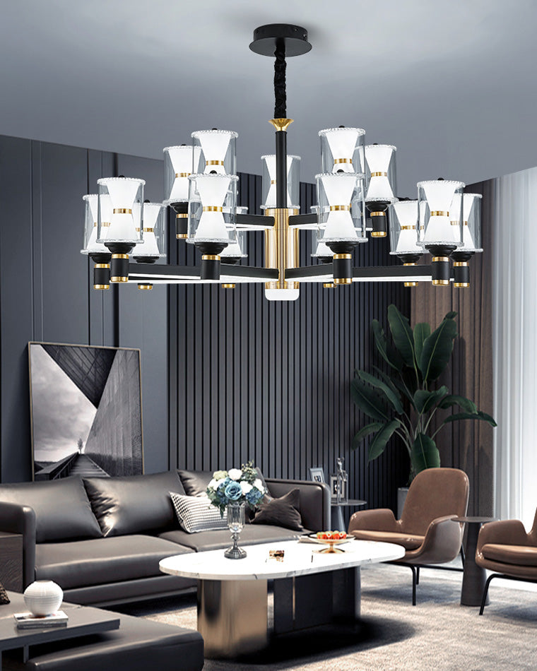 Diff Modern Pillar Candle Chandelier-DF2250