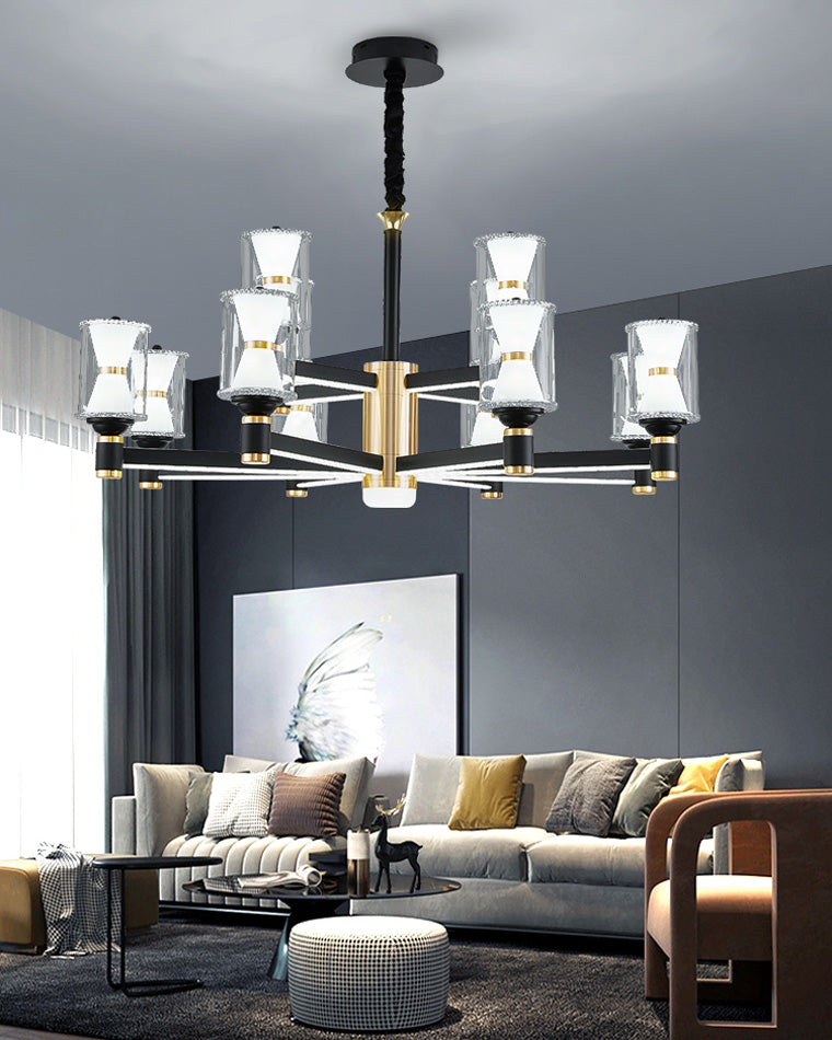 Diff Modern Pillar Candle Chandelier-DF2250