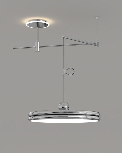 Diff Disc Offset Pendant Light-DF2251