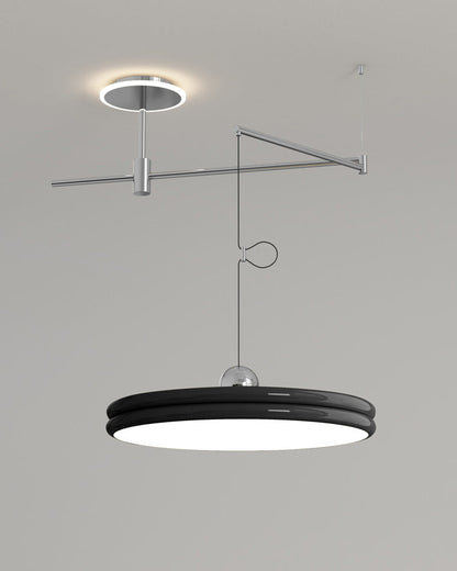 Diff Disc Offset Pendant Light-DF2251