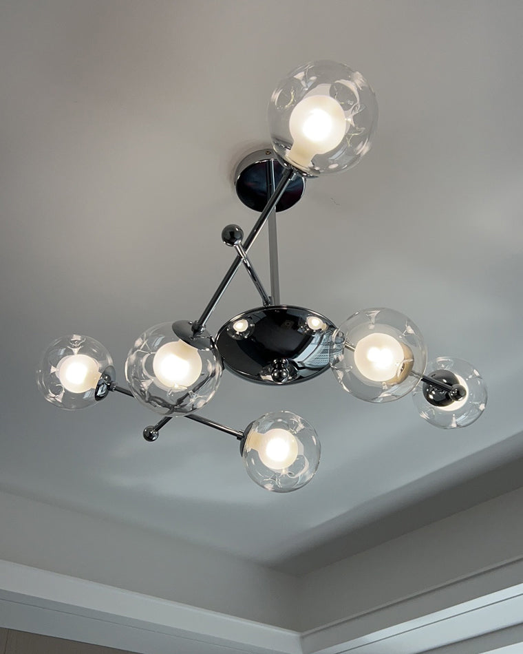 Diff Blown Glass Chandelier-DF2256