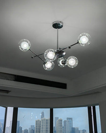 Diff Blown Glass Chandelier-DF2256