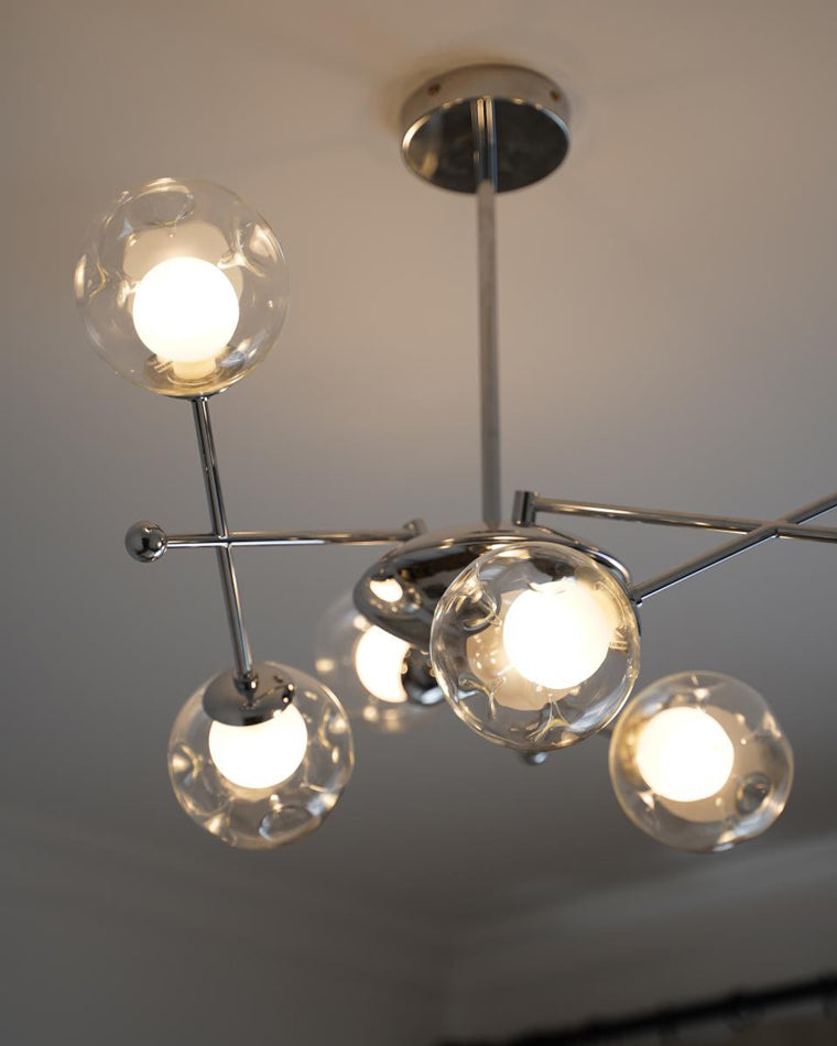 Diff Blown Glass Chandelier-DF2256