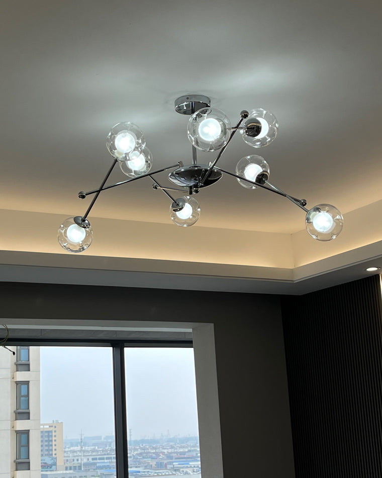 Diff Blown Glass Chandelier-DF2256