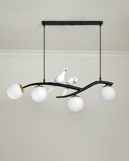 Diff Branching Frosted Glass Bubble Chandelier-DF2258