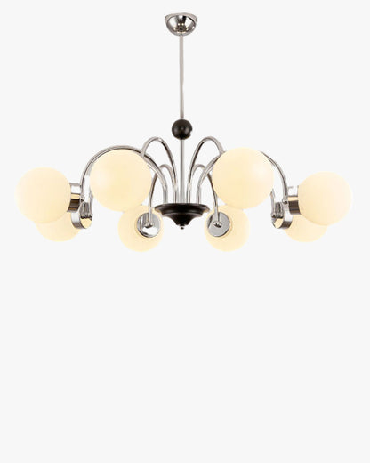 Diff Art Deco Frosted Glass Globe Chandelier-DF2304