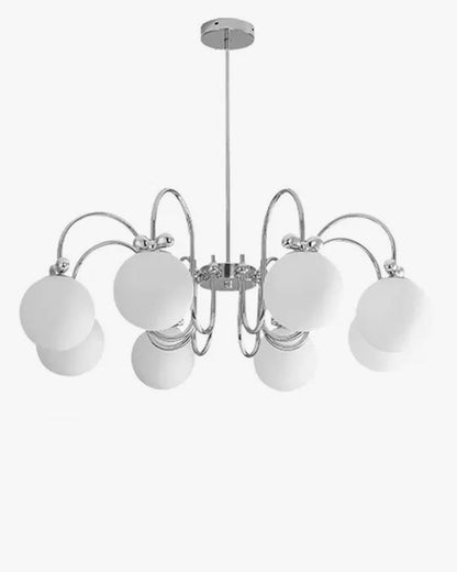 Diff Frosted Glass Globe Chandelier-DF2305