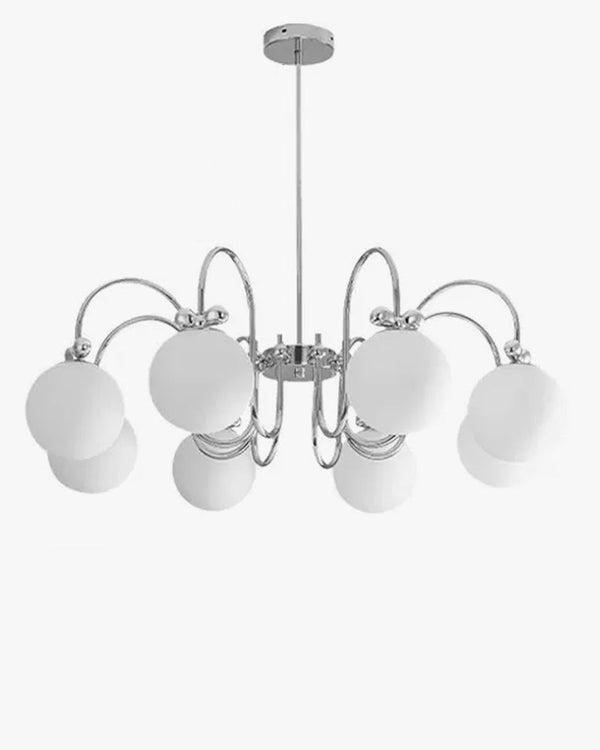 Diff Frosted Glass Globe Chandelier-DF2305