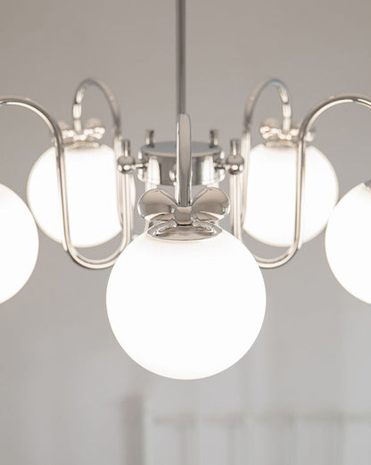 Diff Frosted Glass Globe Chandelier-DF2305