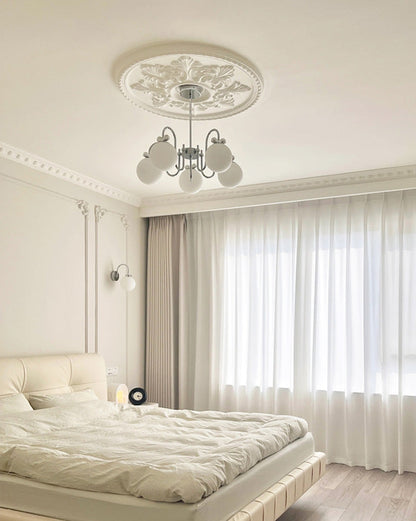 Diff Frosted Glass Globe Chandelier-DF2305
