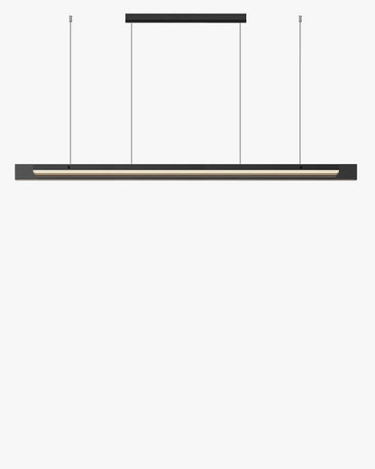 Diff Black Glass Linear Pendant-DF2309