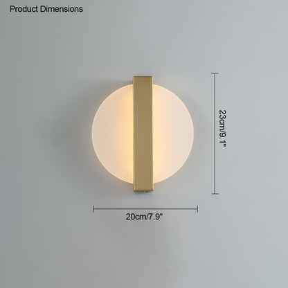 Diff Geometric Acrylic Accent Wall Sconce-DF6083