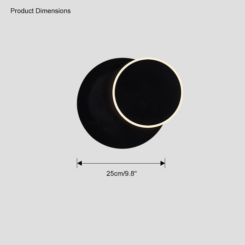 Diff Eclipses Round Wall Sconce-DF6010
