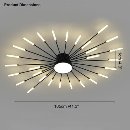 Diff Fireworks Swirl Ceiling Light-DF1001