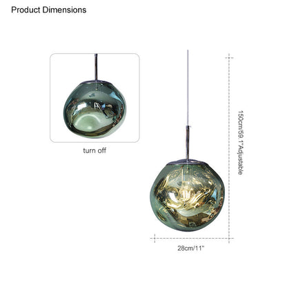 Diff Hanging Lava Melt Pendant Lamp-DF2043