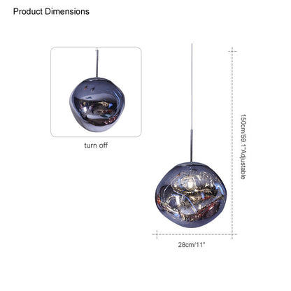 Diff Hanging Lava Melt Pendant Lamp-DF2043