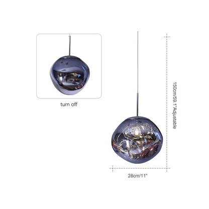 Diff Hanging Lava Melt Pendant Lamp-DF2043