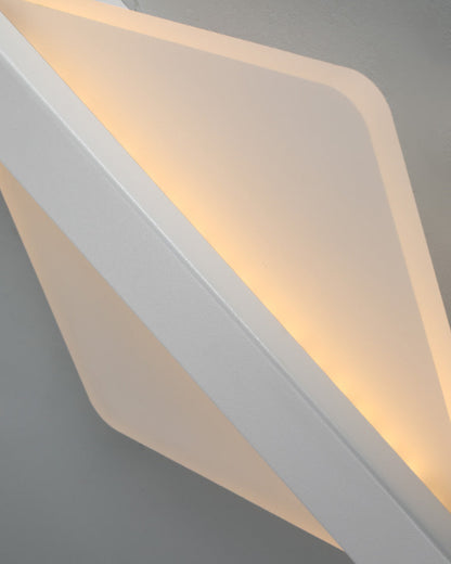 Diff Geometric Acrylic Accent Wall Sconce-DF6083