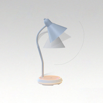 Diff Dimmable Touch Flexible Gooseneck Desk Lamp with Wireless Charger-DF8044