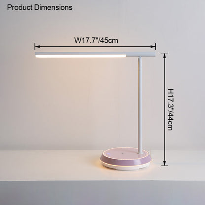 Diff Dimmable Touch Cantilever Desk Lamp with Wireless Charger-DF8040