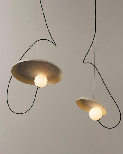 Diff Acoustic Disc Pendant Light-DF2080