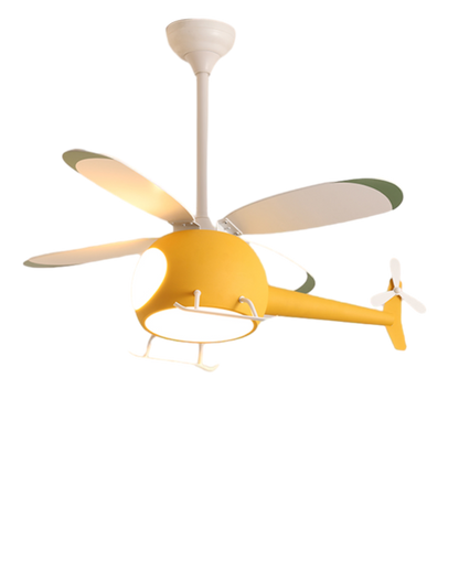 Diff 36" Remote Airplane Ceiling Fan with Dimmable Light-DF5007