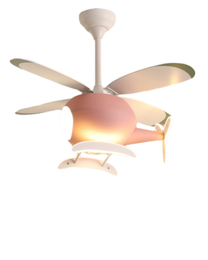 Diff 36" Remote Airplane Ceiling Fan with Dimmable Light-DF5007