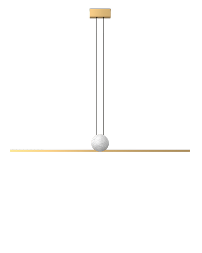Diff Marble Linear Pendant Light-DF2329