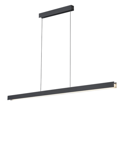Diff Contemporary Black Linear Led Pendant Light-DF2281