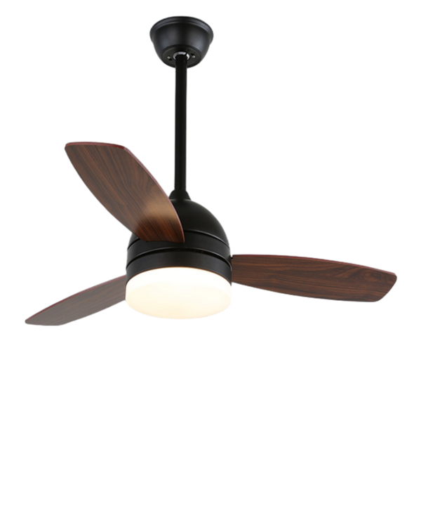 Diff 42" 3 Wood Blade Ceiling Fan with Light-DF5001